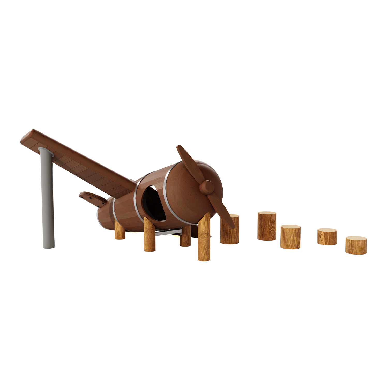 Игровой комплекс Самолет с тропинкой ELMAF 314528